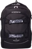 Walker schoolrugzak rugzak met laptopvak Fame Backpack 28L Graffiti zwart