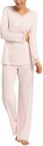 Hanro Pyjamamomenten Kristalroze Lange Mouw Katoen Vrouwen XS