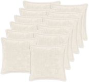 vidaXL - Kussensloop - 12 stuks - Wit - 45 x 45 cm