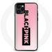 Blackpink Hoesje voor iPhone 13 Pro - K-pop Group Logo Zwart Roze Maniacase