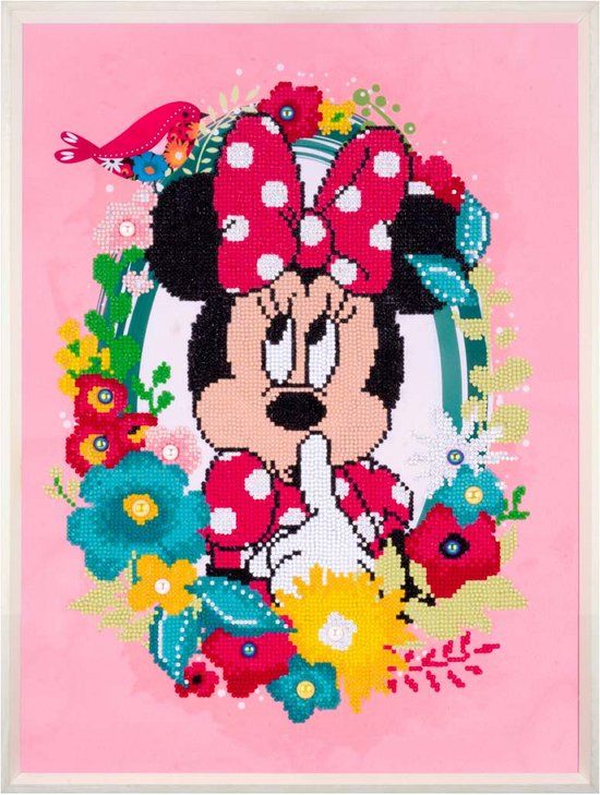 Vervaco Diamond Painting Kit Disney Minnie Mouse