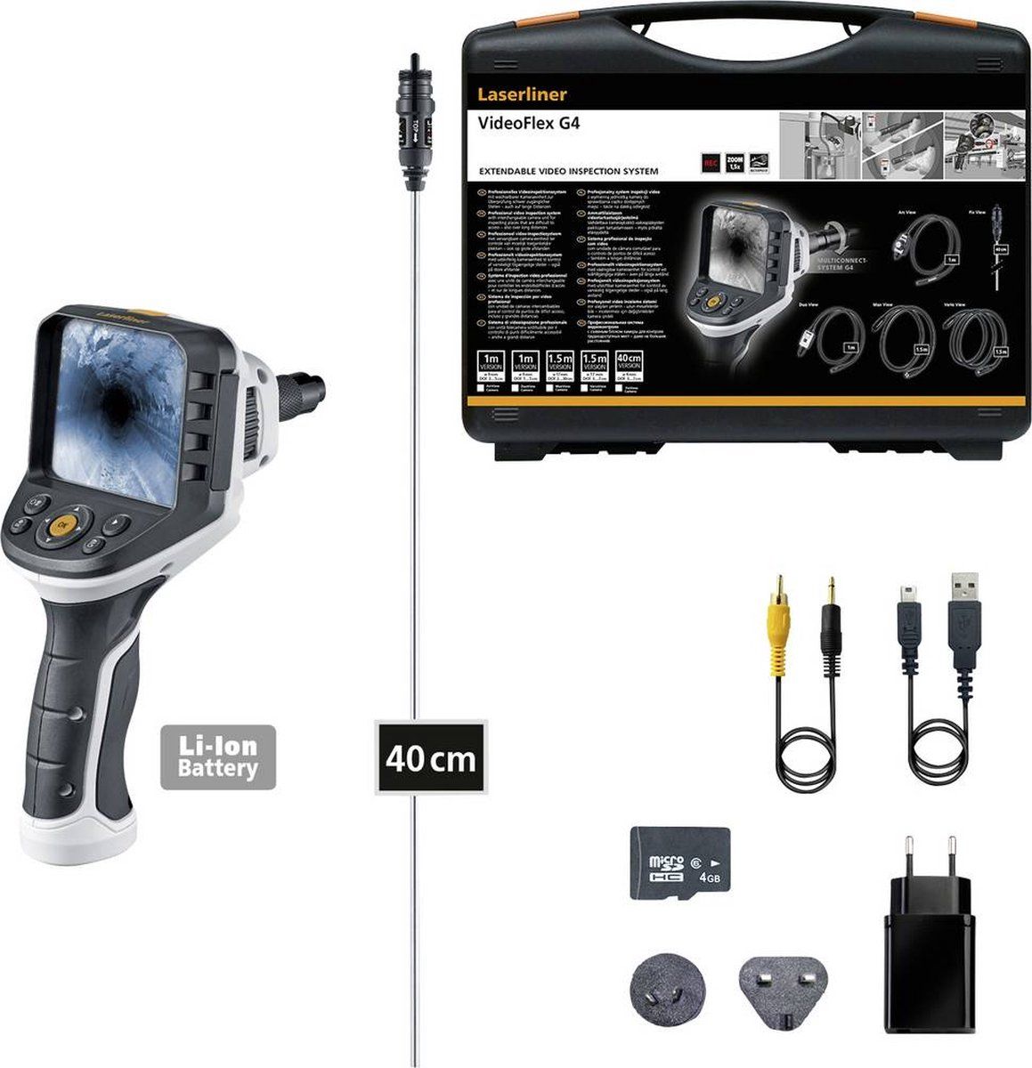 Laserliner 082.248A Endoscoop Sonde - Ø 4 mm - 0.4 m