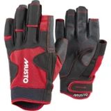 Musto Performance zeilhandschoenen 2.0 open vinger rood, maat XL
