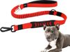 Edipets Hondenriem, anti-trek, 1 m / 1,4 m, reflecterend, gewatteerde handgreep, rood