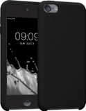 kwmobile hoes geschikt voor Apple iPod Touch 6G / 7G (6de en 7de generatie) - Beschermhoes voor mediaspeler - Backcover in zwart