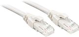 LINDY 48099 Câble réseau RJ45, câble de raccordement CAT 6 U/UTP 20,00 m Blanc 1 pièce(s)