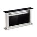 Klarstein Royal Flush Eco 60 cm Afzuigkap - Werkbladafzuiging - 604 m³/h - Energieklasse A++ - Zwart - RVS