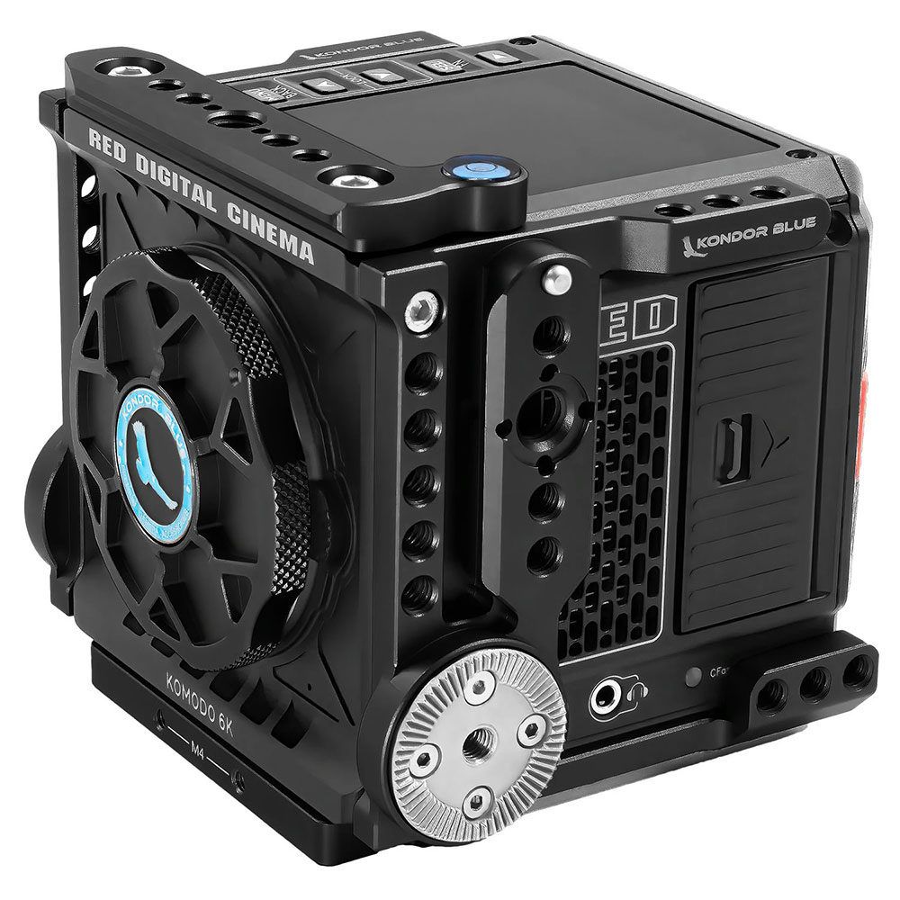Kondor Blue RED Komodo Cage - Raven Black