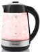 Hyundai VK780 Bouilloire 1,7L 2200W Verre Noir, Agave, Transparent