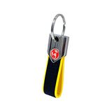 Abarth 21771 sleutelhanger, officieel product, koolstofgeel, schorpioenrood