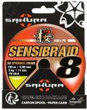 Sakura Sensibraid 8 Chartreuse 150m - 0.15mm