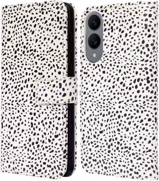 imoshion Design Bookcase - Samsung Galaxy S25 Edge - Kunstleer - Desert Dots