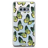 ERT GROUP mobiel telefoonhoesje voor Samsung S10e origineel en officieel erkend Babaco patroon Butterflies 002 optimaal aangepast aan de vorm van de mobiele telefoon, gedeeltelijk bedrukt