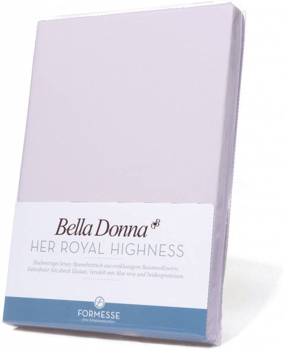 Bella Donna Twijfelaar Hoeslaken Jersey - lavendel-0526 120/200-130/220