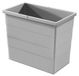 Hailo seau intérieur 28 litres 1125729 gris clair 415 x 242 x 350 mm 2 poignées