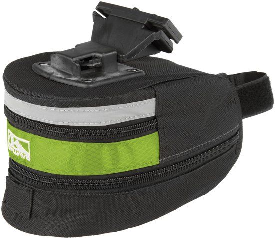 M-Wave M-Wave Zadeltas Tilburg L 1 8 Liter Zwart/groen