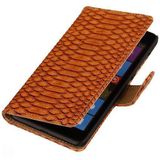 Best Cases BC Slang Bruin Microsoft Lumia 535 Stand Bookcase Wallet Cover