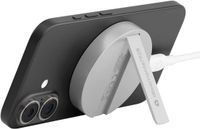 dbramante1928 Re-charge Wireless Magnetic Charger met Standaard 25W - Zilver