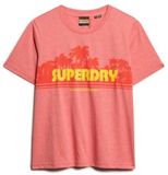 Superdry - Gestreept Outdoor T-shirt met relaxte pasvorm - Dames - T-shirts