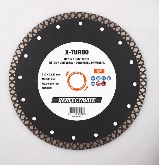 Perfectmate X-Turbo diamantzaagblad - 350x30,00mm - universeel/beton