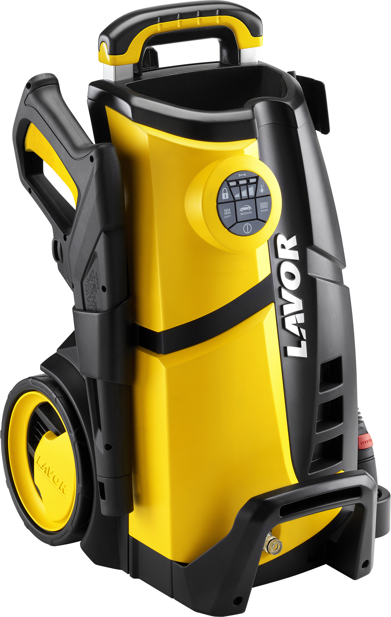 Lavorwash LVR4 150 DIGIT Hogedrukreiniger - 150 bar - 2100W - Zwart/Geel