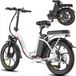Fafrees F20+ Vélo électrique pliable Blanc
