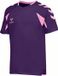 Hummel Kinder T-shirt Hmlcore 2.0 Jersey S/S Kids 230827 Katoen Ronde Hals Korte Mouw Regular Fit Logo Acai/Cotton Candy