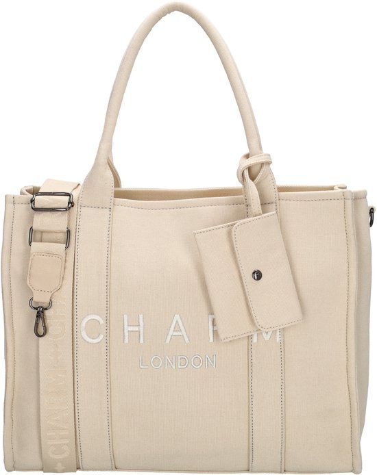 Charm London Bond Laptoptas 15,6 inch - Zand