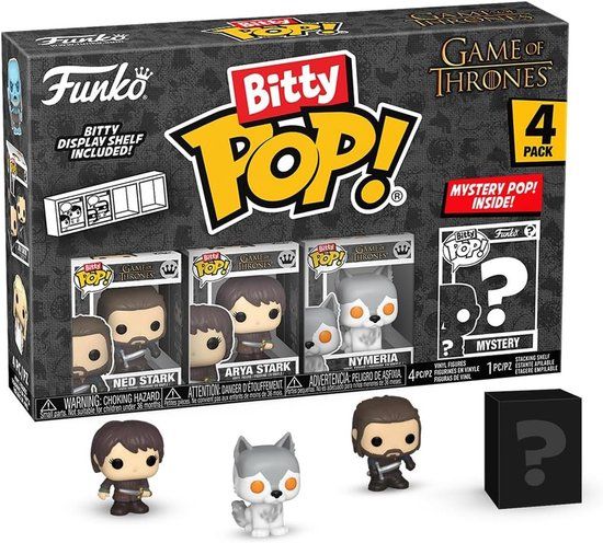 Funko Bitty Pop! Game of Thrones Ned Stark 4 Pack