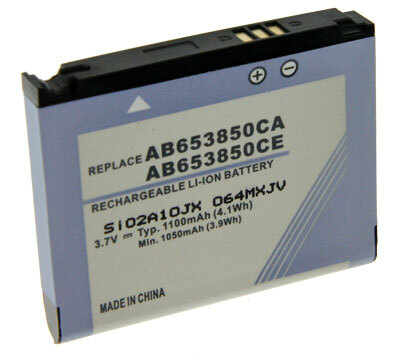 Replace 3000 Li-ion GSM-accu 1100 mAh voor (aanduiding originele accu: