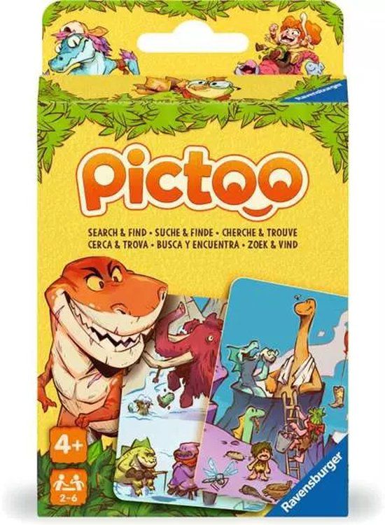 Ravensburger 23479 Pictoo Dino-kaartspel