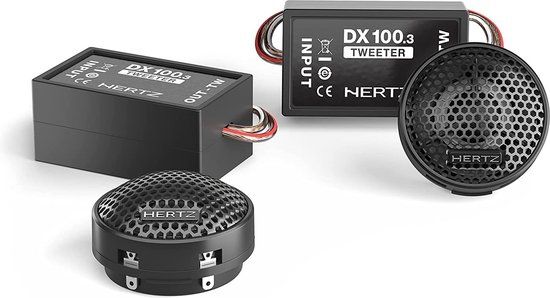 Hertz DT 24.3 - Tweeter set - 80W - 4 Ohm - 2 speakers