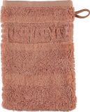 CAWÖ Noblesse Uni Washandje - Kaneel - 16x22