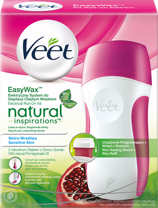 Veet Natural Inspirations Waxkit - 5900627064391