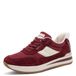 Tamaris Tamaris 8-83703-47 Sneakers voor dames, brede pasvorm, lage hallux friendly, Cranberry Comb