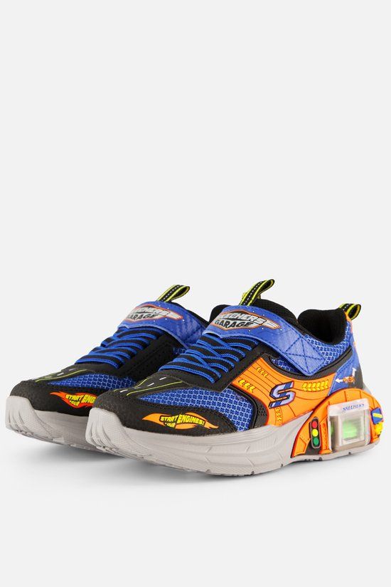 Skechers SKECHERS GARAGE Jongens Sneakers - Zwart