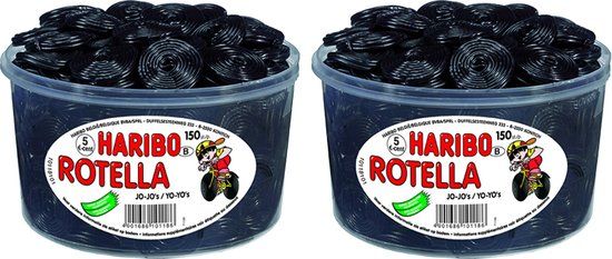 Haribo Rotella (Jo-Jo's) - 300 stuks - 3000g