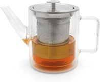 Bredemeijer Theepot Glas San Remo 1.0L Dubbelwandig