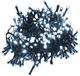 vidaXL Lichtslinger compact met 3000 LED's koudwit 65 m PVC
