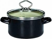 KRÜGER Triëst Braadpan - 24 cm - 5L - Met glazen deksel - Inductie