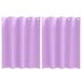 VidaXL Gordijn & Overgordijn Paars Polyester