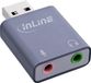 InLine USB-audiogeluidsadapter, USB-A naar Jack (3.5mm) female