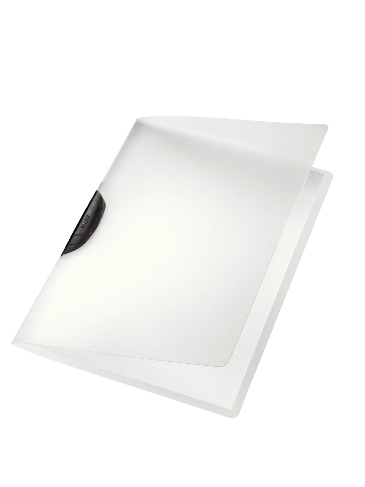 Leitz ColorClip Mappen Zwart, Transparant