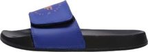 4F garçon tongs bleu avec fermeture velcro, dessus synthétique, semelle EVA profilée