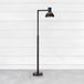 Markslöjd Nubi borne lumineuse LED, noir, IP44, dimmable, 115 cm hauteur