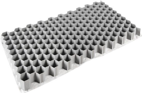 Merkloos Gardenlux Gravel Fix Solid 60 x 80 x 2,6 cm tuintegel Grijs