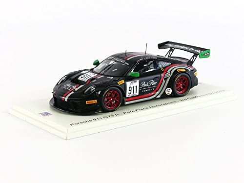 Spark - Miniatuur verzamelauto US096 - Zwart/Rood - 2022