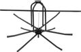 StarTech Rol vloerverwarming - Ondergrondse rol – Staal – Draagvermogen 200 kg – Draagbaar met draagtas – Zwart