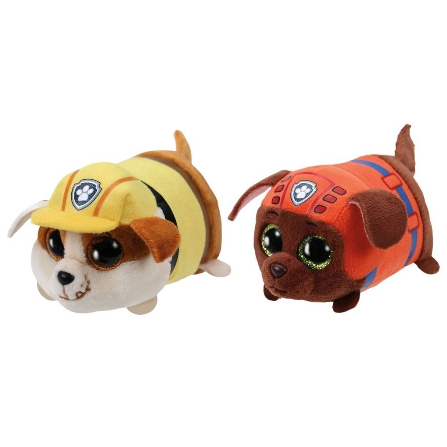 TY - Knuffel - Teeny Paw Patrol - Rubble & Zuma - Meerkleurig