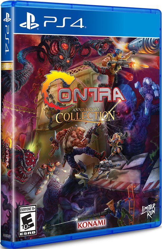 Limited Run Contra Anniversary Collection - PS4 - Limited Edition - Import USA